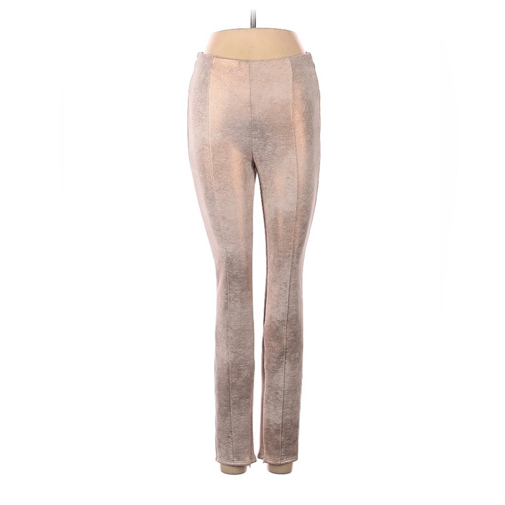 Anthropologie Metallic Pink Pants, 26 Waist